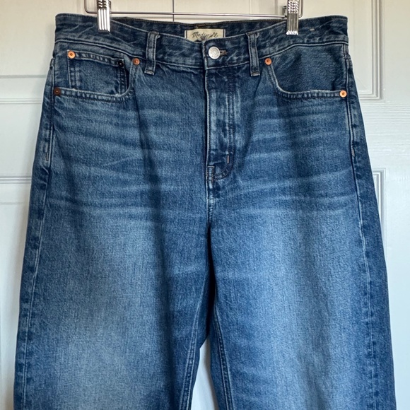 Madewell The Darted Barrel Leg Jean - 28 - Irmo Wash - XLNT - Picture 2 of 5